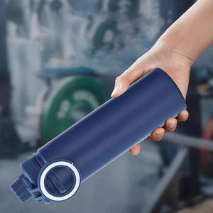 18 25 32 40 oz Sports Office Travel Cup Vacuum Flask Thermos Double Wall Stainless Steel Water Bottle <b>with</b> Magnetic Handle - Product Image 6