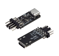Módulo CH343P USB a TTL/UART, USB a Puerto Serie Asíncrono de Alta Velocidad, Descargador Serial para Microcontroladores