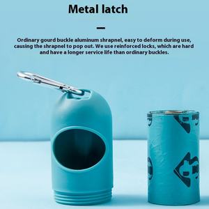 Meilleures ventes : Distributeur de sacs pour déjections canines écologique, avec pelle en plastique <span class=keywords><strong>biodégradable</strong></span> et sacs <span class=keywords><strong>à</strong></span> déjections découpés pour l'élimination des déchets d'animaux - Product Image 5