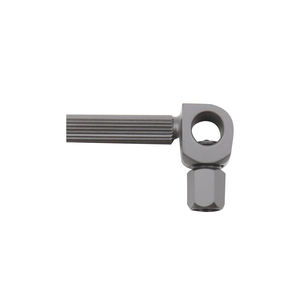 Geasure Set implan ortopedi 5.5mm, sistem sistem tulang belakang sekrup pedikur Mono aksial sekrup tulang belakang benang ganda sekrup tulang belakang - Product Image 6