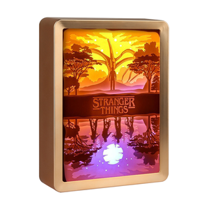 Lámparas de Papel con Diseño 3D de Cuentos Extraños, Arte de Sombra y Luz, Regalos Creativos, Pequeñas Luces Nocturnas, Adornos Decorativos - Product Image 2