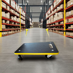 OEM personalizable 100kg MDF Mover cuadrado muebles de madera <span class=keywords><strong>Dolly</strong></span> <span class=keywords><strong>Cart</strong></span> 4 ruedas fáciles de mover carro de transporte de madera contrachapada para uso doméstico - Product Image 2