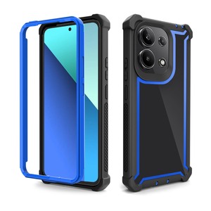 Custodia per telefono Honatop trasparente resistente per Xiaomi <span class=keywords><strong>REDMI</strong></span> NOTE13 14 15 PRO PLUS 4G 5G, <span class=keywords><strong>cover</strong></span> antiurto colorata combinata - Product Image 3