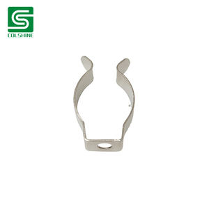 Soportes de abrazadera de tubo de acero inoxidable Soportes resistentes en forma de U para montaje de lámpara fluorescente LED T8 T10 T12 - Product Image 6
