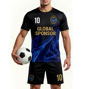 ชุดฟุตบอลแบบซับลิเมชั่นสั่งทำพิเศษ SIBRIN |   เสื้อทีม กางเกงขาสั้น โลโก้ ชื่อ เบอร์ |   ชุดฟุตบอลโพลีเอสเตอร์ 100% แบบซับลิเมชั่น - Product Image 1