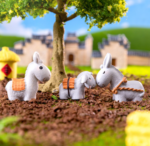 2024 nouveaux modèles résine <span class=keywords><strong>jardin</strong></span> personnalisé réaliste tirer <span class=keywords><strong>moulin</strong></span> âne figurine jouet ferme animal miniature bricolage paysage décoration - Product Image 4