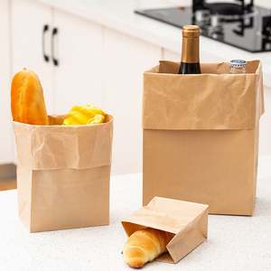 Bolsas de Tela No Tejida Reciclables con Asa Flexiloop para Empaque de Alimentos Personalizado, Pan, Pizza y Leche, Fabricadas en Fábrica y con Marca Propia - Product Image 4