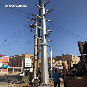 35ft bát giác nhúng nóng mạ kẽm điện loại chôn cất tiện ích cực - Product Image 2