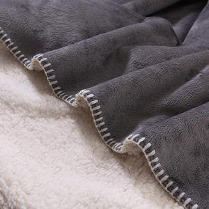 Couvertures sherpa personnalisées, Nfl, monokini, flanelle, pour l'hiver, vente en gros, échantillon gratuit - Product Image 2