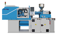 HTY100 Horizontal Plastic Injection Moulding Machine Price for Processing PET ABS EVA PP EPS PC with Core Components PLC Motor