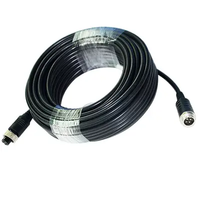 Câble d'extension blindé 10m pour caméra de voiture, connecteur aviation 123456789 broches mâle-femelle