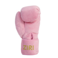 Housse de tête de club de golf Peach Queen Pink Plush en forme de gant de boxe, Housse de protection pour driver de golf douce et originale en forme de gant de boxe, Protecteur de club de golf