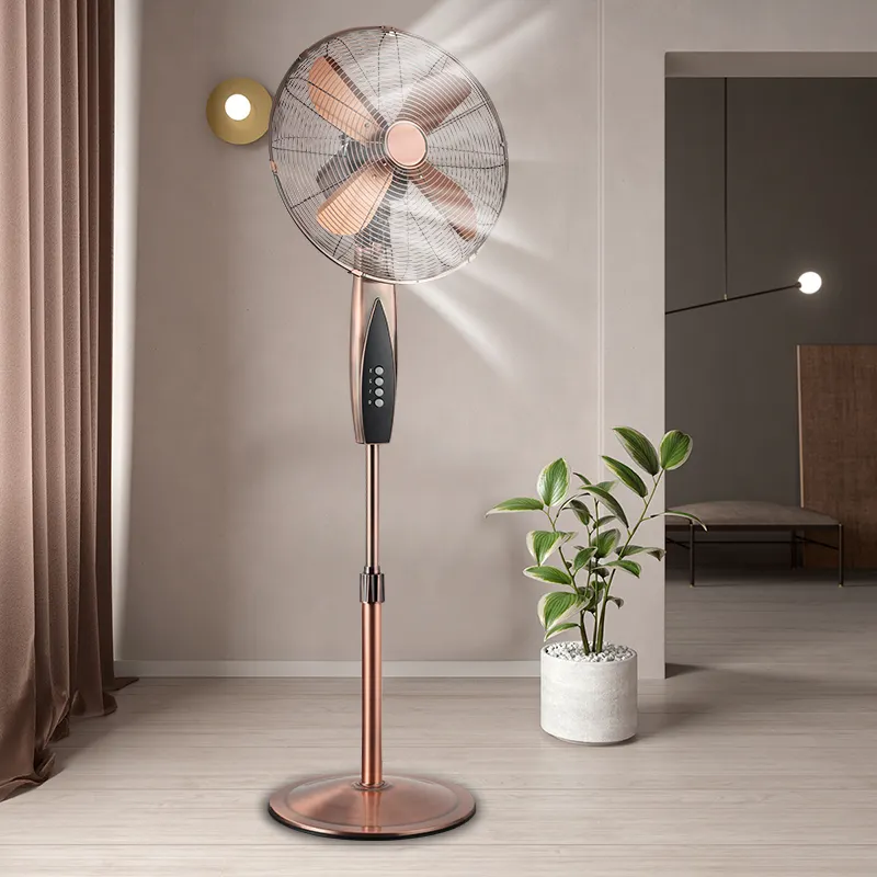 Hot Sale 16 Inch Metal Stand Retro Powerful Household Fan Air Cooled Electric Fan