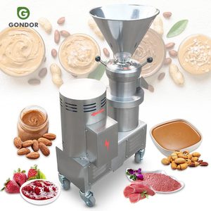 Machine à beurre de cacahuètes et de noix verticale pour usage domestique et industriel, moulin colloïdal et mixeur pour noix - Product Image 1