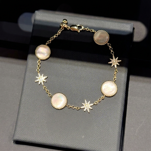 Romantic Pink Shell Heart Jewelry Set - Rose Gold Plated with Zircon for Everyday Wear - Product Image 1