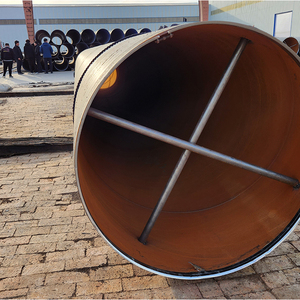 3PE EN10219 S355JR revestimiento externo Tubo de soldadura de acero en espiral Tubo de acero SSAW - Product Image 6