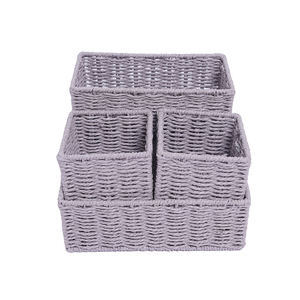 Gyro — panier de rangement en corde de papier, à bas prix, nouveaux produits de haute qualité pour articles divers - Product Image 4