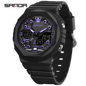 Reloj SANDA 6200 de Cuarzo, Estilo Minimalista para Hombre, Reloj de Pulsera de Cuarzo, Reloj de Moda Resistente al Agua - Product Image 4
