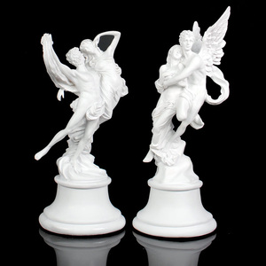 Westerse Sculptuur Naakt Beeld Van <span class=keywords><strong>Man</strong></span> En Vrouw Griekse Cupido En Psyche Beeld Sculptuur Engel Godin Standbeeld - Product Image 3