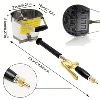 Pistolet de sablage pneumatique portatif AJZN pour ciment, peinture, mortier, enduit mural et de toiture – Haute efficacité, grand calibre