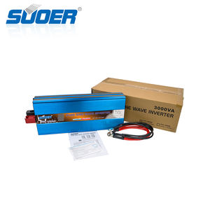 <span class=keywords><strong>Suoer</strong></span> 3000 Watts Onduleur solaire Onduleur solaire à onde sinusoïdale <span class=keywords><strong>pure</strong></span> 12v - Product Image 6