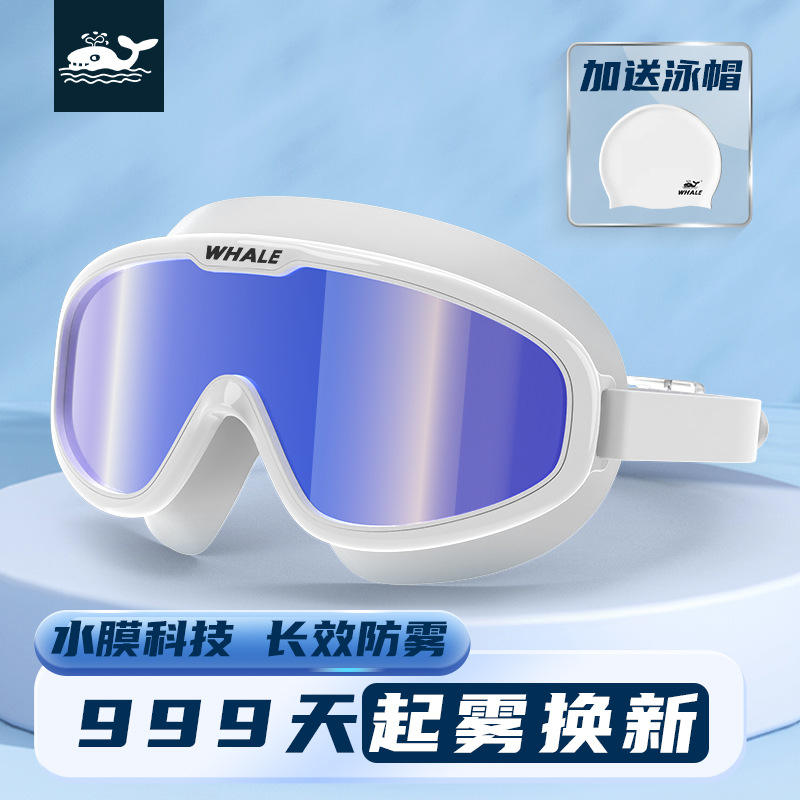 The REVO in Radiant White with a Light Blue Plating