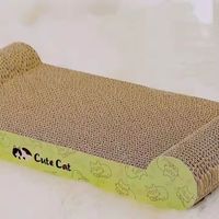 Planche à gratter ondulée moderne pour chat, idéale pour le repos, le jeu et le tranchage des griffes, prix usine bas