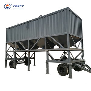 Silo à ciment horizontal mobile de 50 à 200 tonnes, réservoir de stockage de ciment en acier robuste, silo à ciment horizontal mobile - Product Image 3