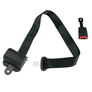 Wholesale Universal Retractable Certificated Bus Rear Safety <span class=keywords><strong>Seat</strong></span> Belt 2 Point Car <span class=keywords><strong>Seatbelt</strong></span> - Product Image 2