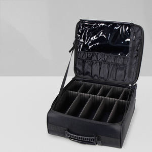 <span class=keywords><strong>Valise</strong></span> de maquillage, sac de cosmétiques à roulettes de grande capacité, pour tatouage des ongles - Product Image 3