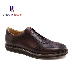 Dreamy Strark Nouveaux Styles Automne Hiver Chaussures en Cuir de Vachette pour Hommes Sneaker en Cuir Véritable Personnalisé pour Hommes Sneaker Casual Personnalisé - Product Image 1