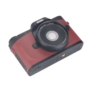 Fabricantes Personalizados Flip Cover Câmera Digital HD 4k Fotografia Câmera Digital Retro