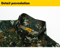 1 pièce/2 pièces T-shirt tactique Frog Suit - Haut sportif uni à séchage rapide pour homme, entraînement extérieur, airsoft, randonnée, chasse, 100% polyester