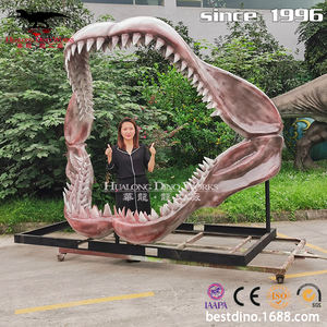 Реалистичный морской животный ископаемый скелет Акулий Рот аниматронная модель продукта - Product Image 4