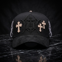 Casquettes de baseball personnalisées avec logo brodé animal unique, noires, grises, camouflage, visière incurvée, streetwear
