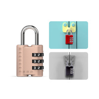 Cadenas à combinaison moderne ODM à 3 chiffres pour l'école, la salle de sport, le hangar extérieur, les voyages, pour valise, bagages