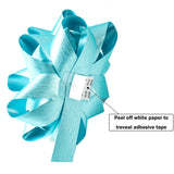 24ct d'arc-cadeau de couleur vive, couleur unie, ruban de décoration de vacances personnalisé, emballage de cadeau, nœuds en étoile - Product Image 4