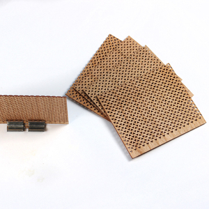 Mèches en bois pour la fabrication de bougies Grande mèche en bois gravée carrée - Product Image 6