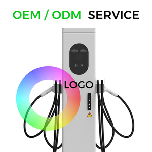 Thương mại AC gbt 7kW kép sạc kết nối với <span class=keywords><strong>4.3</strong></span> inch màn hình cảm ứng nhanh EV Tầng-đứng Trạm Sạc - Product Image 6