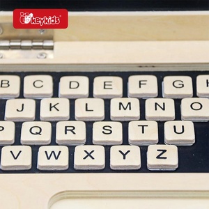 Giả Vờ Chơi Set Máy Tính Bằng Gỗ Máy Tính Xách Tay Đồ Chơi Cho Toddler Học Tập W12b211 - Product Image 2