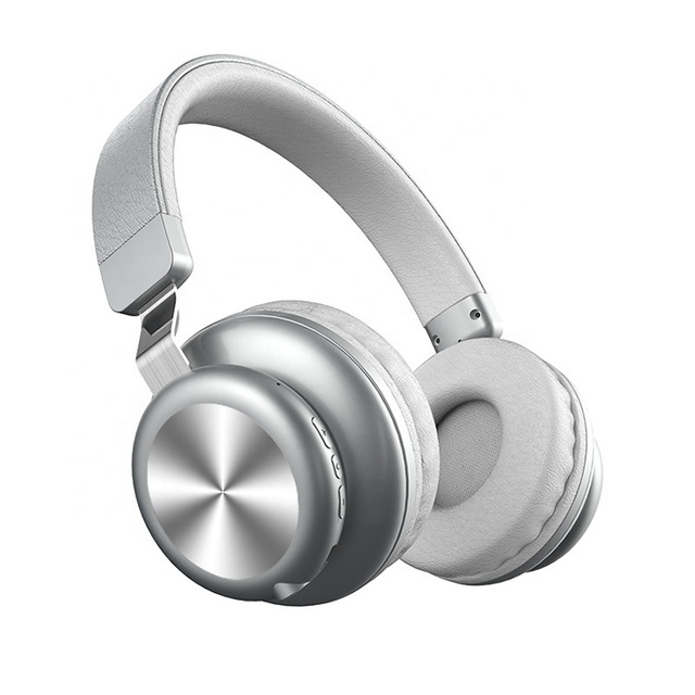 MGITEC Manufacturers Selling Silver Stereo Head Set Sports Wireless bluetooth Headphone