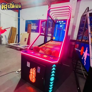 Simulador de Baloncesto LCD de 55 Pulgadas, Máquina de Entretenimiento Operada con Monedas, con Luces LED y Estructura Metálica - Product Image 4