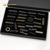 HONMEO Étiquette métallique personnalisée en alliage de zinc pour jeans, étiquette de vêtement, plaque de logo métallique en gros pour vêtements, sacs, chaussures