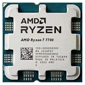 โปรเซสเซอร์เดสก์ท็อปรุ่นใหม่ล่าสุด Ryzen 7 7700 พร้อม 8 คอร์ และความเร็ว 3.8 GHz เหมาะสำหรับการเล่นเกมและการสร้างเนื้อหา - Product Image 1