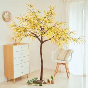 Arbre à fleurs de <span class=keywords><strong>cerisier</strong></span> artificiel de haute qualité en gros pour fabricants, grand arbre décoratif porte-bonheur pour présentation sur table - Product Image 5