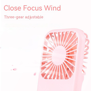Mini Handheld Fan with Phone Stand USB Rechargeable Pocket Fan Portable Desk Fan Personal Cooling Fan for Dorm Office Travel - Product Image 3