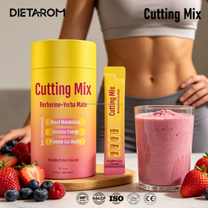 Mélange de boissons en marque blanche : 5-HTP, Yerba Maté en poudre, 30 bâtonnets – Complément énergétique à base de plantes pour la perte de poids <span class=keywords><strong>et</strong></span> la santé intestinale - Product Image 1