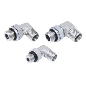 1CG9-OG 1DG9-OG Adaptateur de raccord de tuyau Raccords de tuyaux hydrauliques Filetage G3/4 BSP Goujon réglable Tuyau hydraulique <span class=keywords><strong>Coude</strong></span> à 90 degrés - Product Image 2