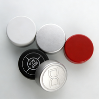 Bouchons à vis personnalisés noirs et argentés GPI 28/400 33/400 pour bouteilles de gin et vodka GPI 40033 40028