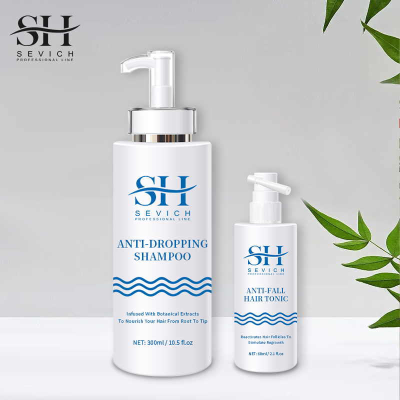 Hair Care Set Private Label Organic Moisturizing Natural Ginger Hair Shampoo and Conditioner for Hair Care